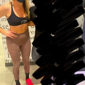 Pink Bodylanguage Cyclebar Leggings, Sz S